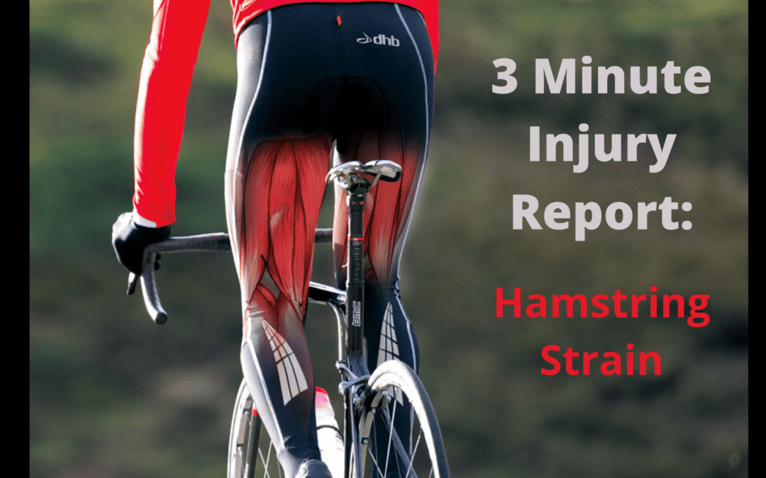 3 Minute Injury Report: Hamstring Strain