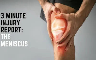 3 Best Exercises for Meniscus Injury: The 3 Minute Injury Report